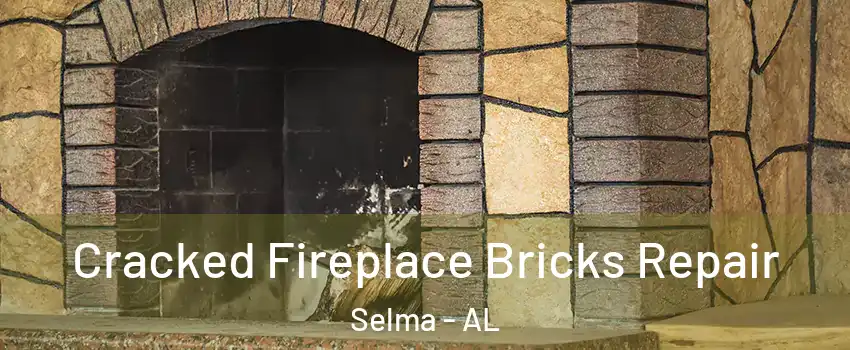  Cracked Fireplace Bricks Repair Selma - AL