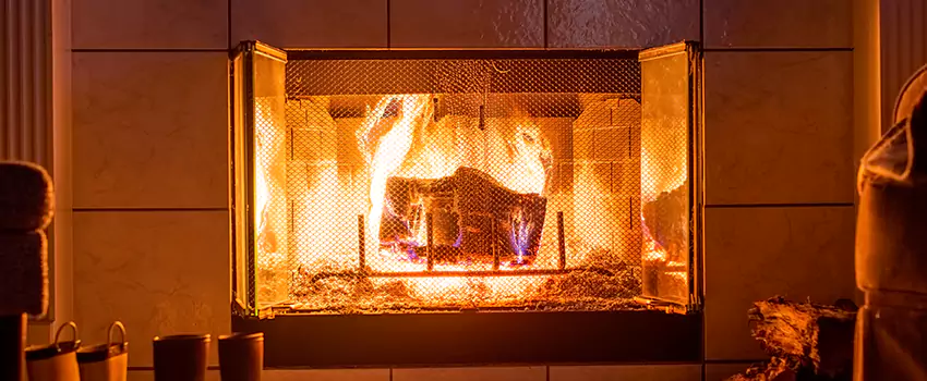 Mendota Hearth Landscape Fireplace Installation in Selma, Alabama