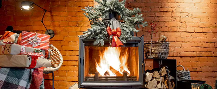 Travis Industries Linear Gas Fireplace Installation in Selma, Alabama