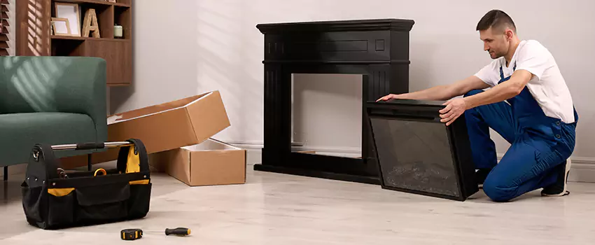 Old Rusted Metal Fireplace Repair And Replacement in Selma, AL